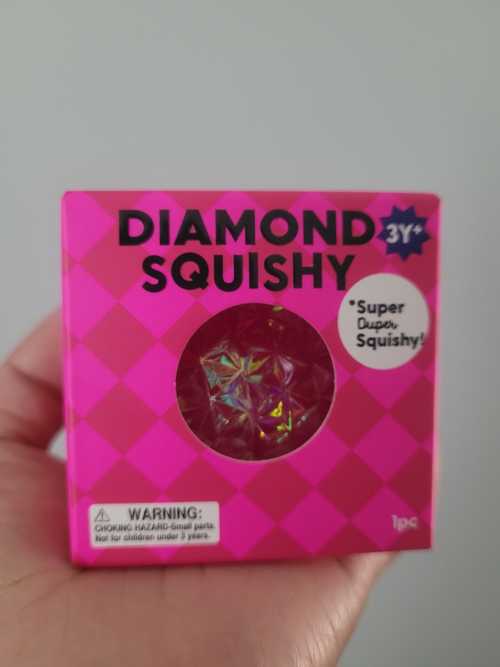Adore Hot Pink Diamond Squishy